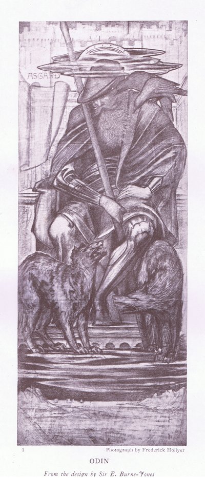 Odin (Design by E. Burne-Jones) by E. Burne Jones