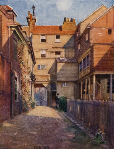 Eton: The Old Christopher Yard by E. D. Brinton