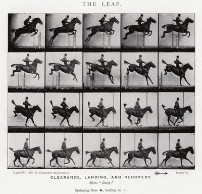 The Leap by Eadweard Muybridge