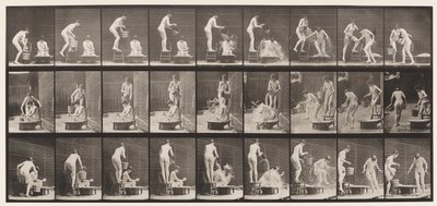 Plate 408. Two Models by Eadweard Muybridge
