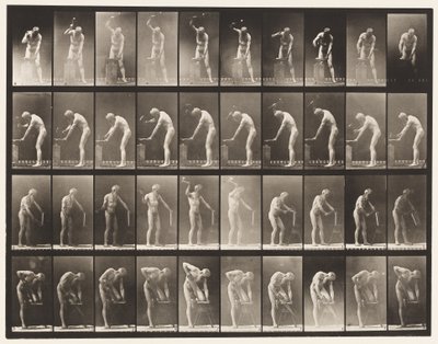 Hammering at Anvil by Eadweard Muybridge