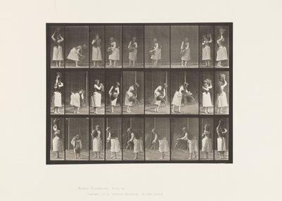 Plate 516. Miscellaneous Movements with a Water Jar by Eadweard Muybridge