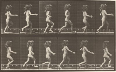 Plate Number 469. Child Running by Eadweard Muybridge