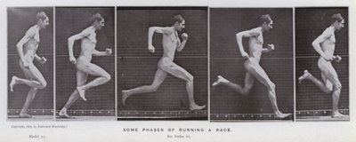 The Human Figure in Motion: Some phases of running for a race by Eadweard Muybridge