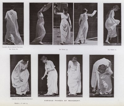 The Human Figure in Motion: Various phases of movement by Eadweard Muybridge