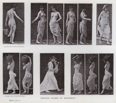 The Human Figure in Motion: Various phases of movement by Eadweard Muybridge
