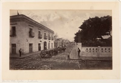 United States Legation, Guatemala by Eadweard Muybridge