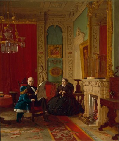 The Brown Family by Eastman Johnson