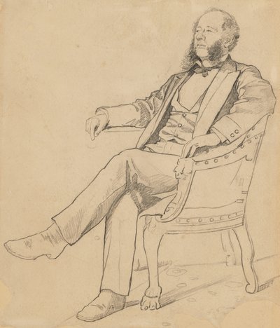 William Henry Vanderbilt by Eastman Johnson