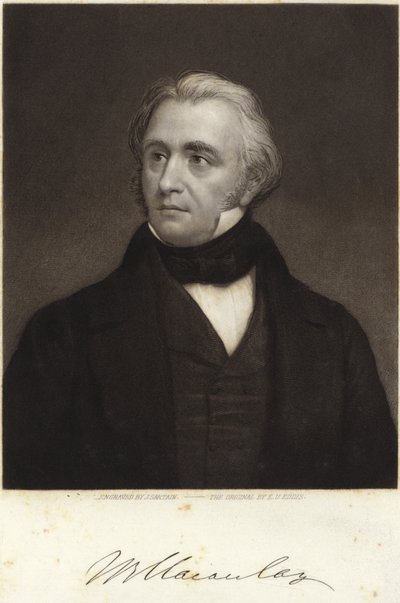 Lord Macaulay by Eden Upton Eddis