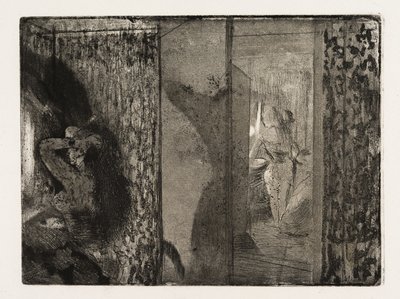 Actresses in their Dressing Rooms by Edgar Degas