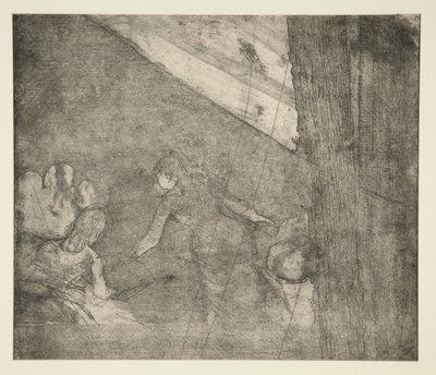 At the Ambassadeurs by Edgar Degas