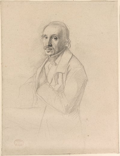 Auguste Degas by Edgar Degas