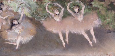 Ballet Scene by Edgar Degas