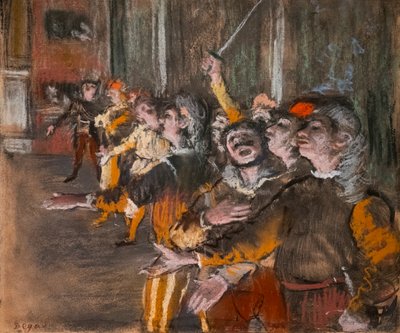 Chorists (also known as “The Exponents”) by Edgar Degas
