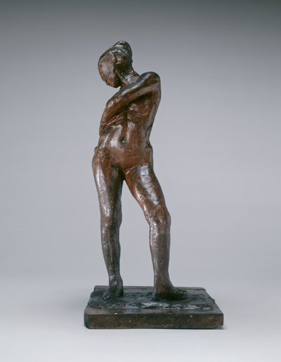 Dancer Fastening the String of Her Tights by Edgar Degas