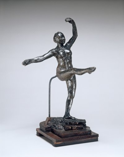Fourth Position Front, on the Left Leg by Edgar Degas