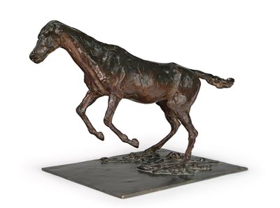 Horse Clearing an Obstacle by Edgar Degas