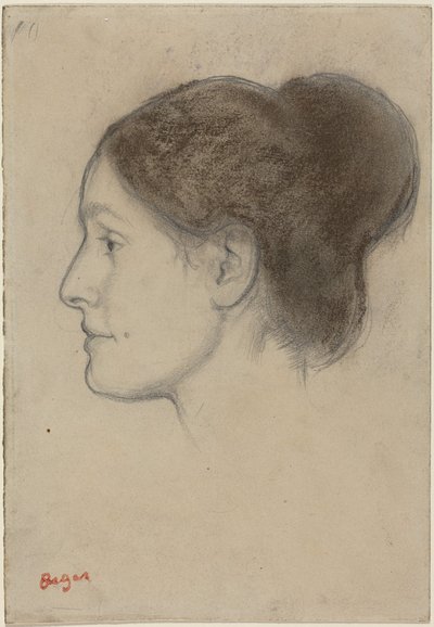 Hortense Valpinçon by Edgar Degas