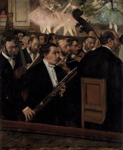 The Orchestra of the Opera by Edgar Degas