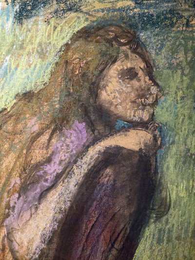 Madame Alexis Rouart and Her Children (detail) by Edgar Degas