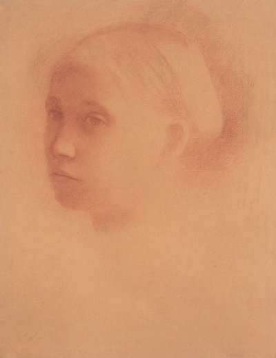 Marguerite Degas as a Child, c.1854 by Edgar Degas