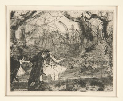 On Stage III by Edgar Degas