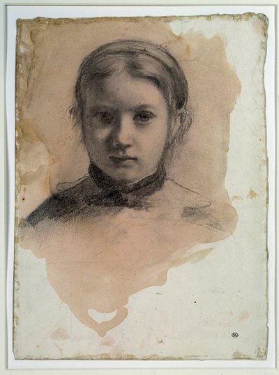 Portrait of Giovanna Bellelli (Study for the Bellelli Family) by Edgar Degas