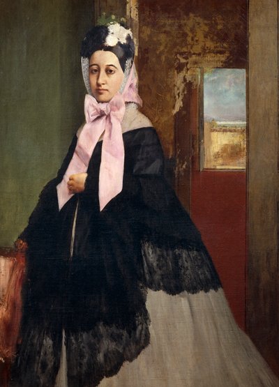 Portrait of Therese de Gas, Duchess of Morbilli, Artist