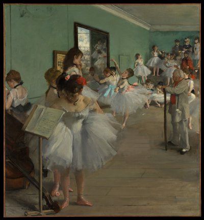 The Dance Class by Edgar Degas