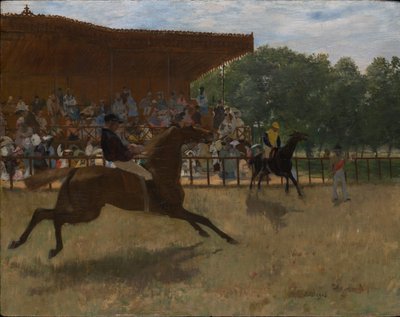 The False Start by Edgar Degas