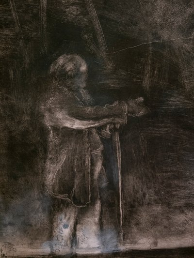 The Master of Ballet (detail) (executed in collaboration with Ludovic Lepic) by Edgar Degas