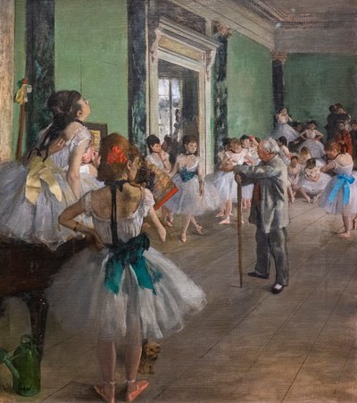 The Dance Class by Edgar Degas