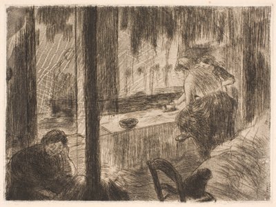 The Laundresses by Edgar Degas