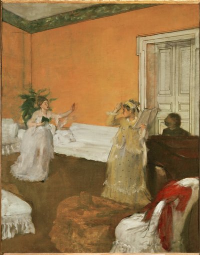The Song Rehearsal by Edgar Degas