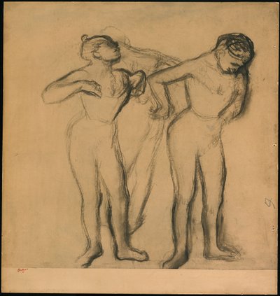 Three Dancers by Edgar Degas