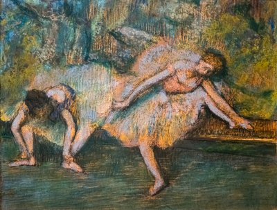 Two Dancers by Edgar Degas