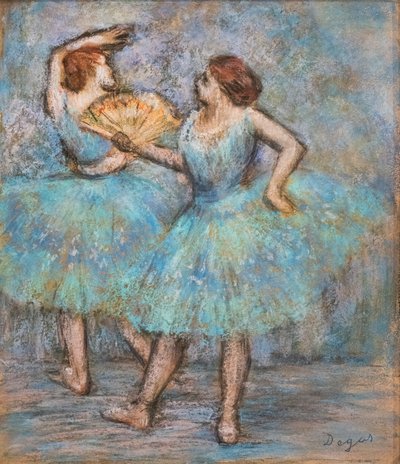 Two Dancers by Edgar Degas