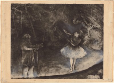 The Ballet Master by Edgar Degas, executed in collaboration with Vicomte Lepic