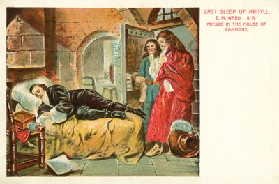 Last Sleep of Argyll by Edgar Melville (after) Ward