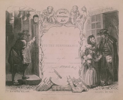Invitation to the Guild of Literature and Art by Edgar Melville Ward