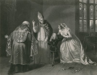 Queen Elizabeth and the Duke of York, King Richard III by Edgar Melville Ward