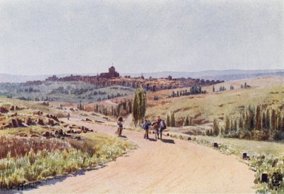 Northern Spain: Avila, From the North-west by Edgar T. A. Wigram