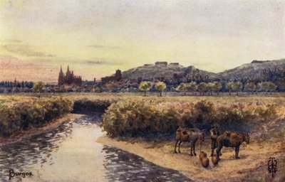 Northern Spain: Burgos, From the East by Edgar T. A. Wigram