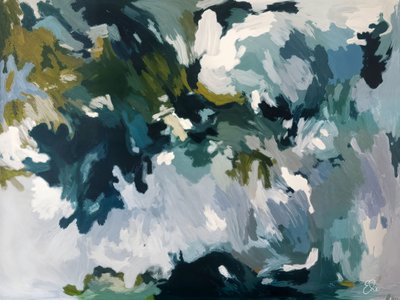 Swirling Organic Colors by Edie