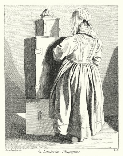 The Magic Lantern by Edmé (after) Bouchardon