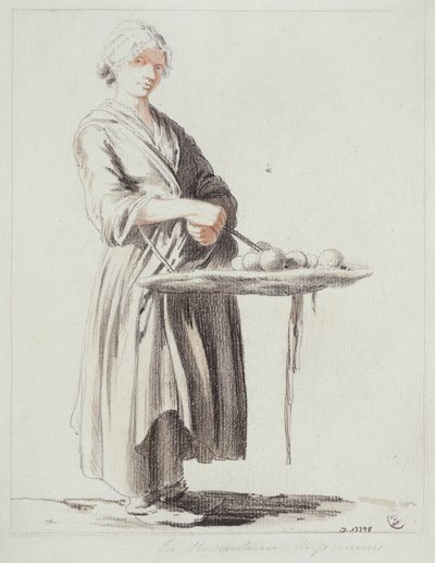 The Apple Seller by Edmé Bouchardon