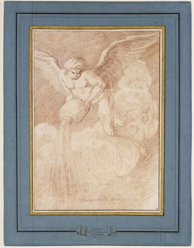 The South Wind by Edmé Bouchardon