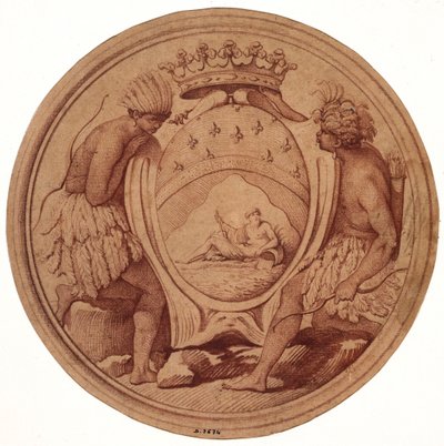 Medal Design for the East India Company by Edmé Bouchardon