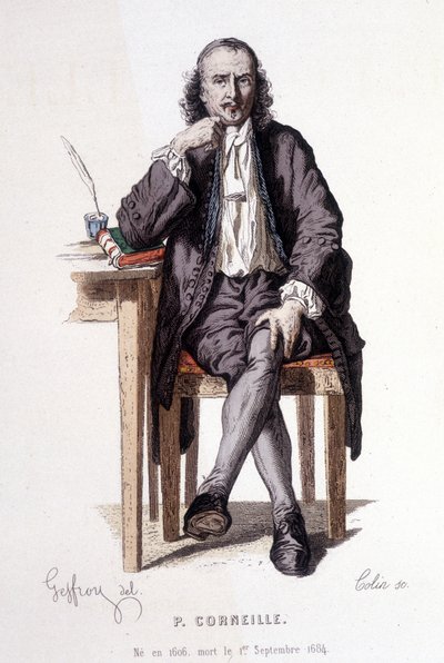 Pierre Corneille (1606-1684) by Edmond Aime Florentin Geffroy